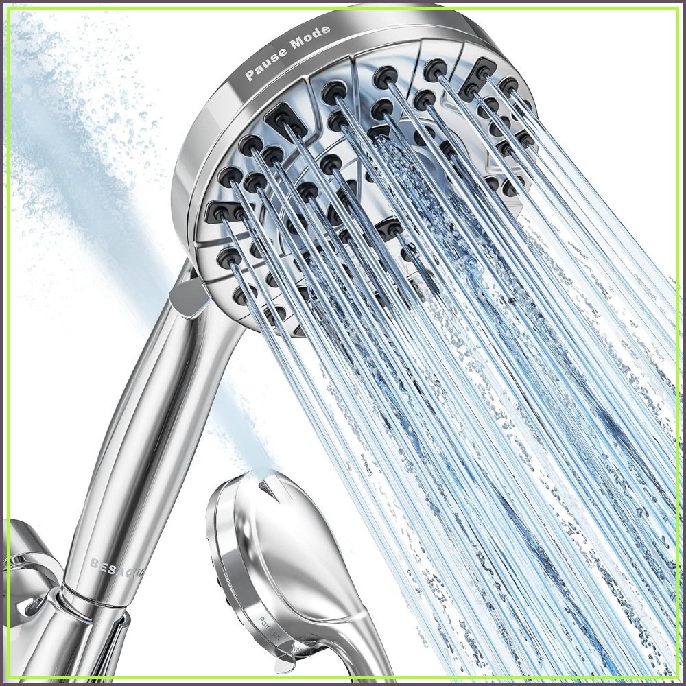 High Pressure Shower Head Handheld - رأس دش عالي الضغط بـ 10