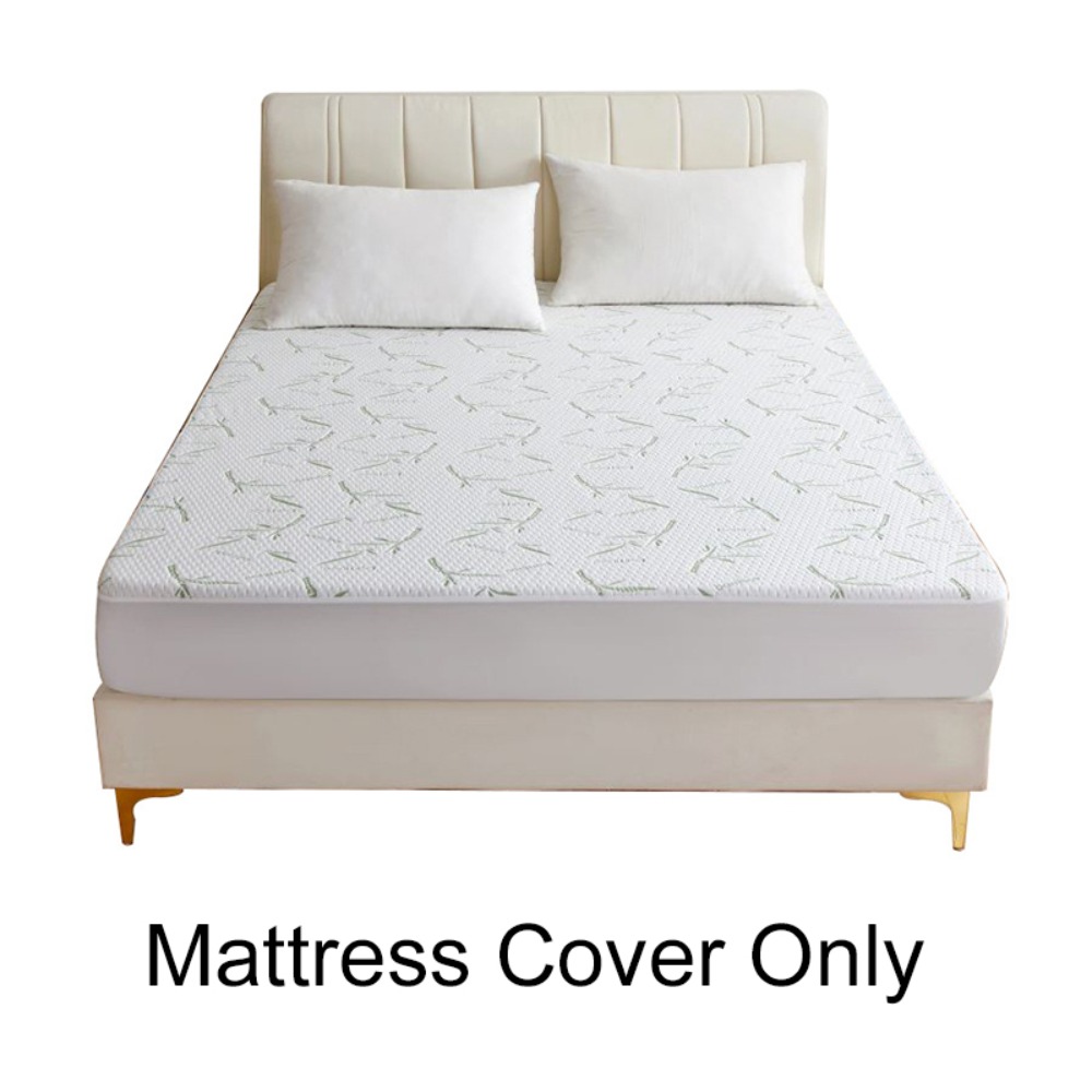 Waterproof Mattress Protector Breathable - غطاء مرتبة مقاوم للماء من ألياف