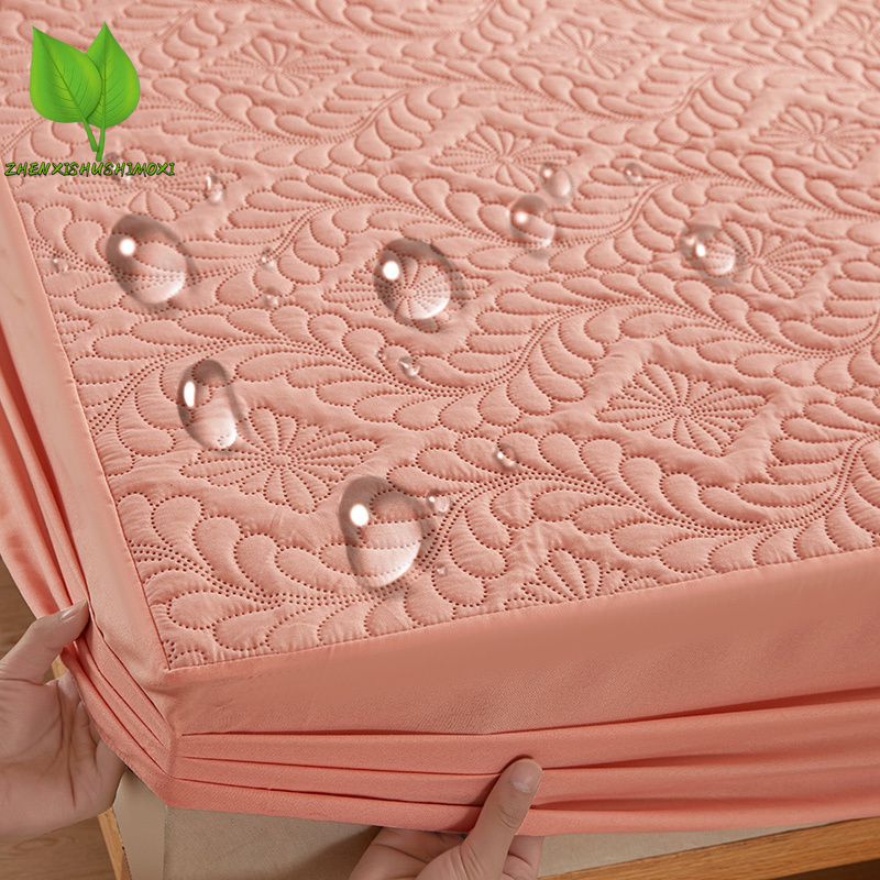 Waterproof Mattress Protector Breathable - غطاء واقي مرتبة مضاد للبكتيريا قابل