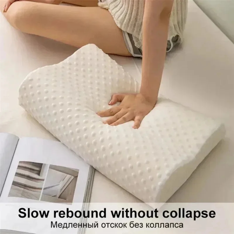 Memory Foam Orthopedic Pillow Neck Pain - وسادة عنق طبية من الفوم الميموري