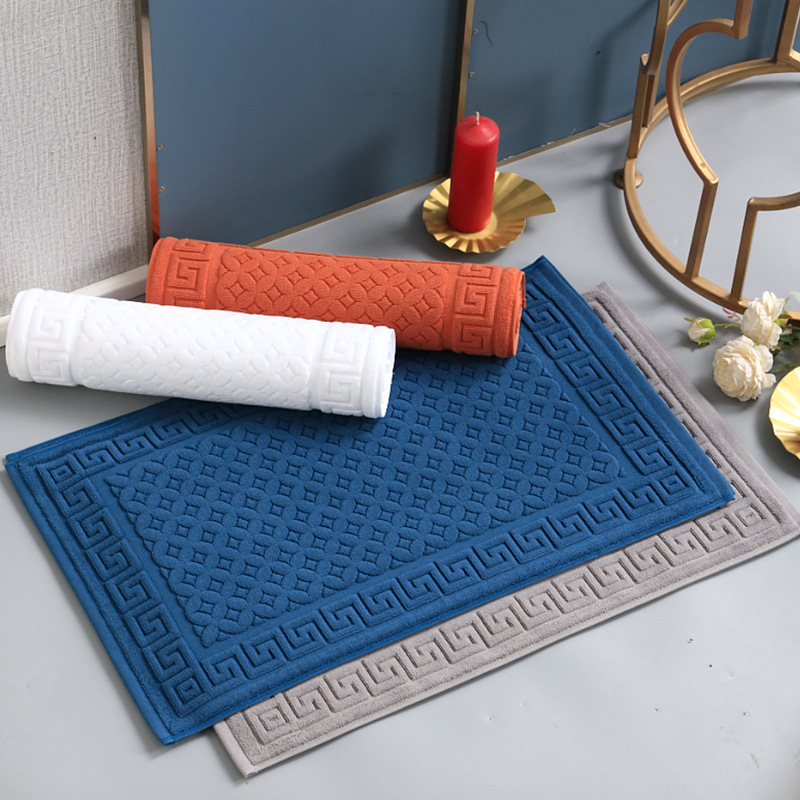 Quick Dry Diatomite Bath Mat - منشفة حمام فاخرة من القطن مقاس