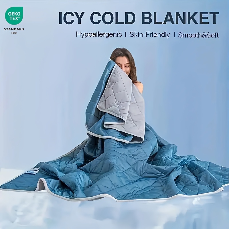 بطانية تبريد فائقة الراحة للنو - مراجعة Cooling Blanket Hot Sleepers وسعره