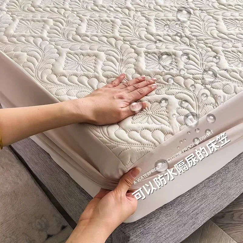 واقي مرتبة سميك مقاوم للماء، غ - مراجعة Waterproof Mattress Protector Breathable وسعره
