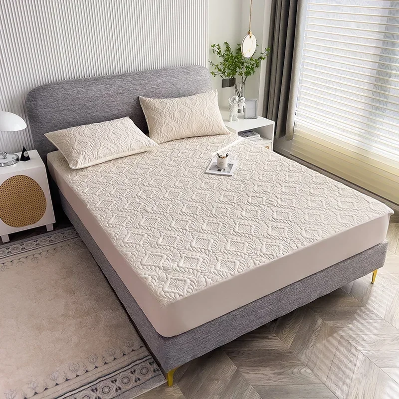 واقي مرتبة سميك مقاوم للماء، غ - مراجعة Waterproof Mattress Protector Breathable وسعره
