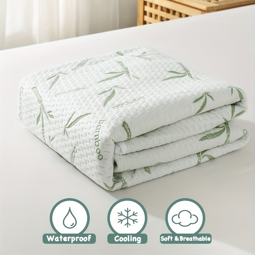 غطاء مرتبة مقاوم للماء من أليا - مراجعة Waterproof Mattress Protector Breathable وسعره