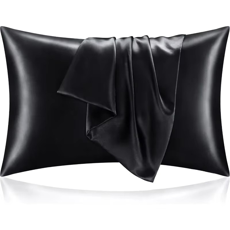 مع هدية للنساء والرجال، غطاء و - مراجعة Satin Silk Pillowcase Hair Skin وسعره