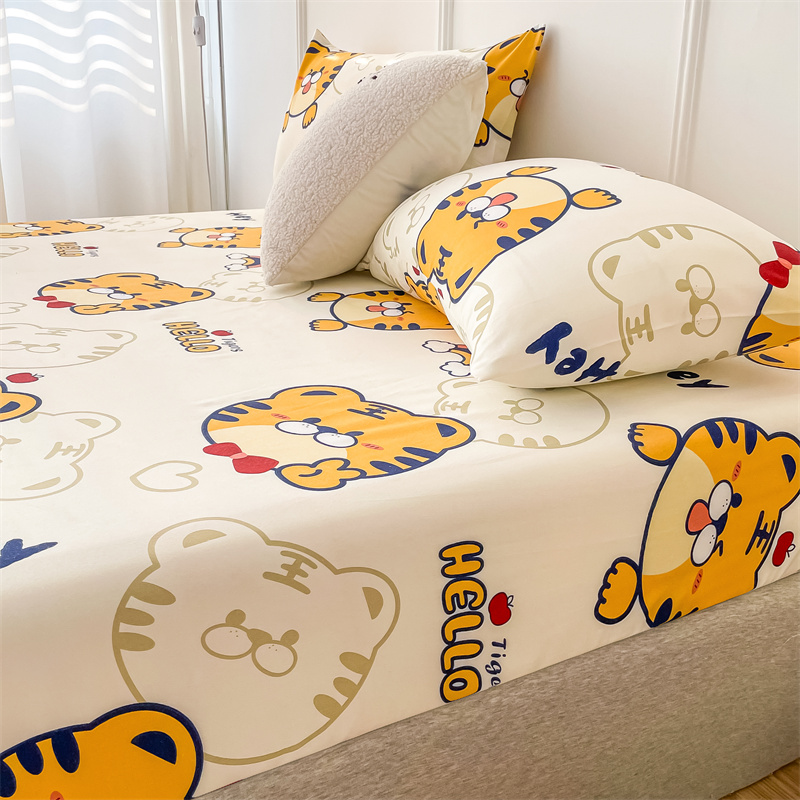 قطعة واحدة من ملاءة النمر الكر - مراجعة Fitted Bed Sheets Deep Pocket وسعره