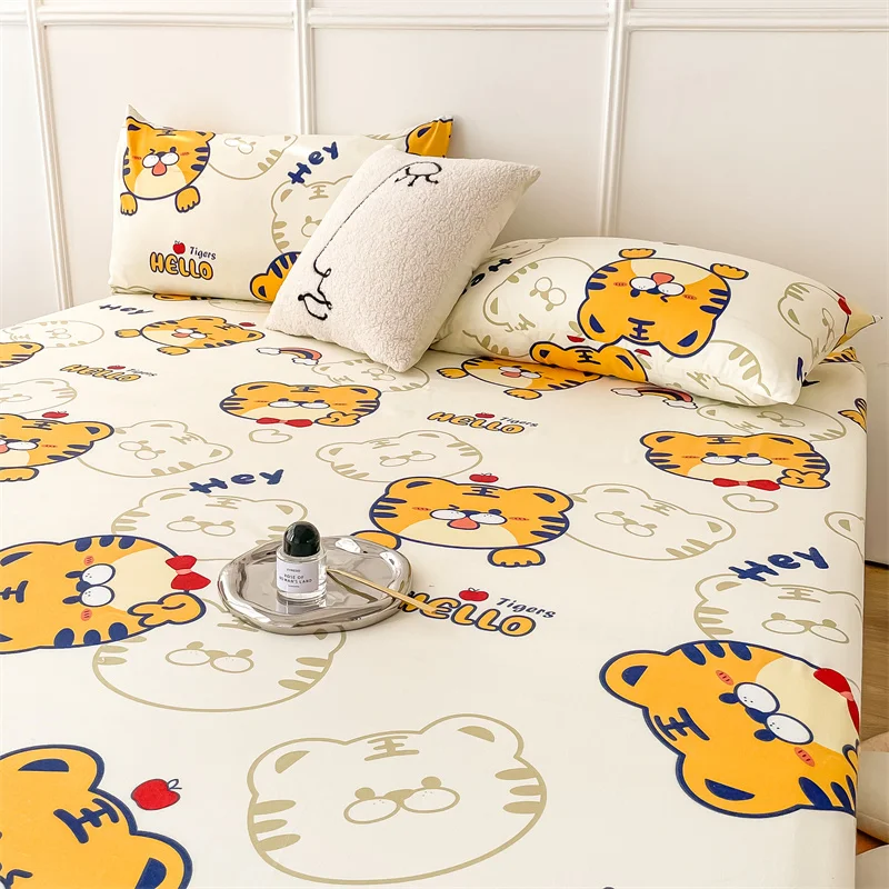 قطعة واحدة من ملاءة النمر الكر - مراجعة Fitted Bed Sheets Deep Pocket وسعره