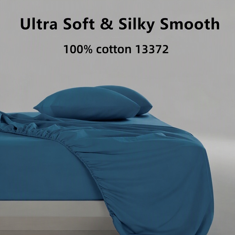 طقم ملاءات سرير كينج سايز 4 قط - مراجعة Fitted Bed Sheets Deep Pocket وسعره