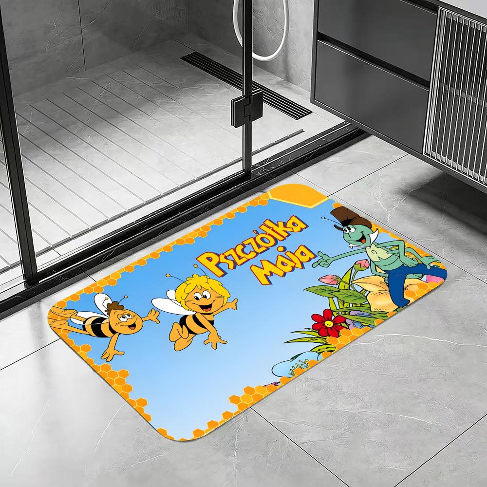 سجادة أرضية للأطفال بتصميم M-M - مراجعة Quick Dry Diatomite Bath Mat وسعره