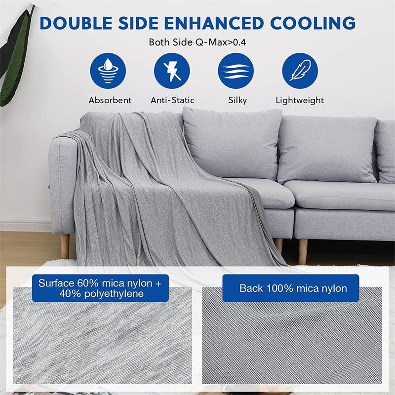 بطانية صيفية مبردة للنوم في ال - مراجعة Cooling Blanket Hot Sleepers وسعره