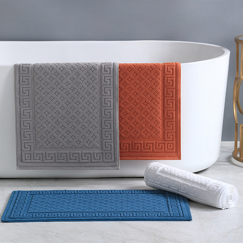منشفة حمام فاخرة من القطن مقاس - مراجعة Quick Dry Diatomite Bath Mat وسعره